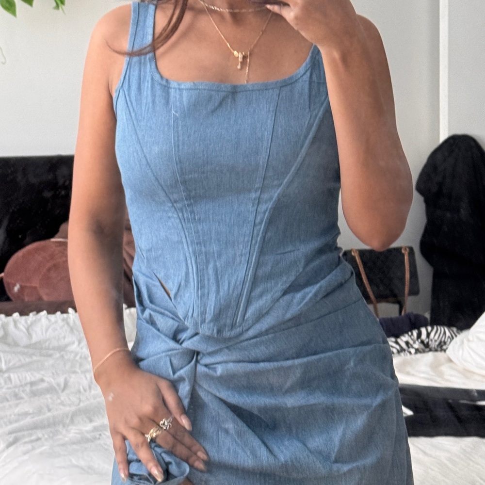 Denim Blue Dress